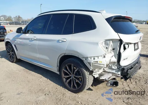 2022 BMW X3 Sdrive30I z USA, uszkodzony, nr VIN 5UX43DP01N9K64237